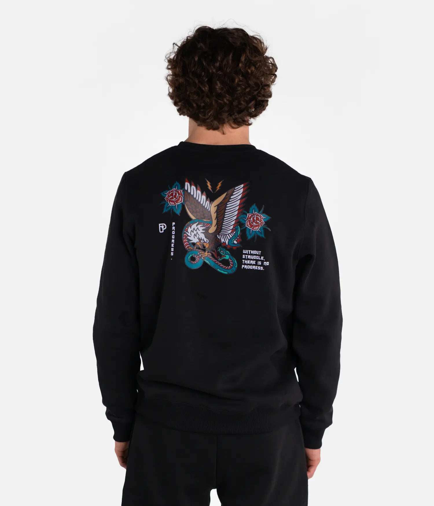 Eagle Crewneck - Black