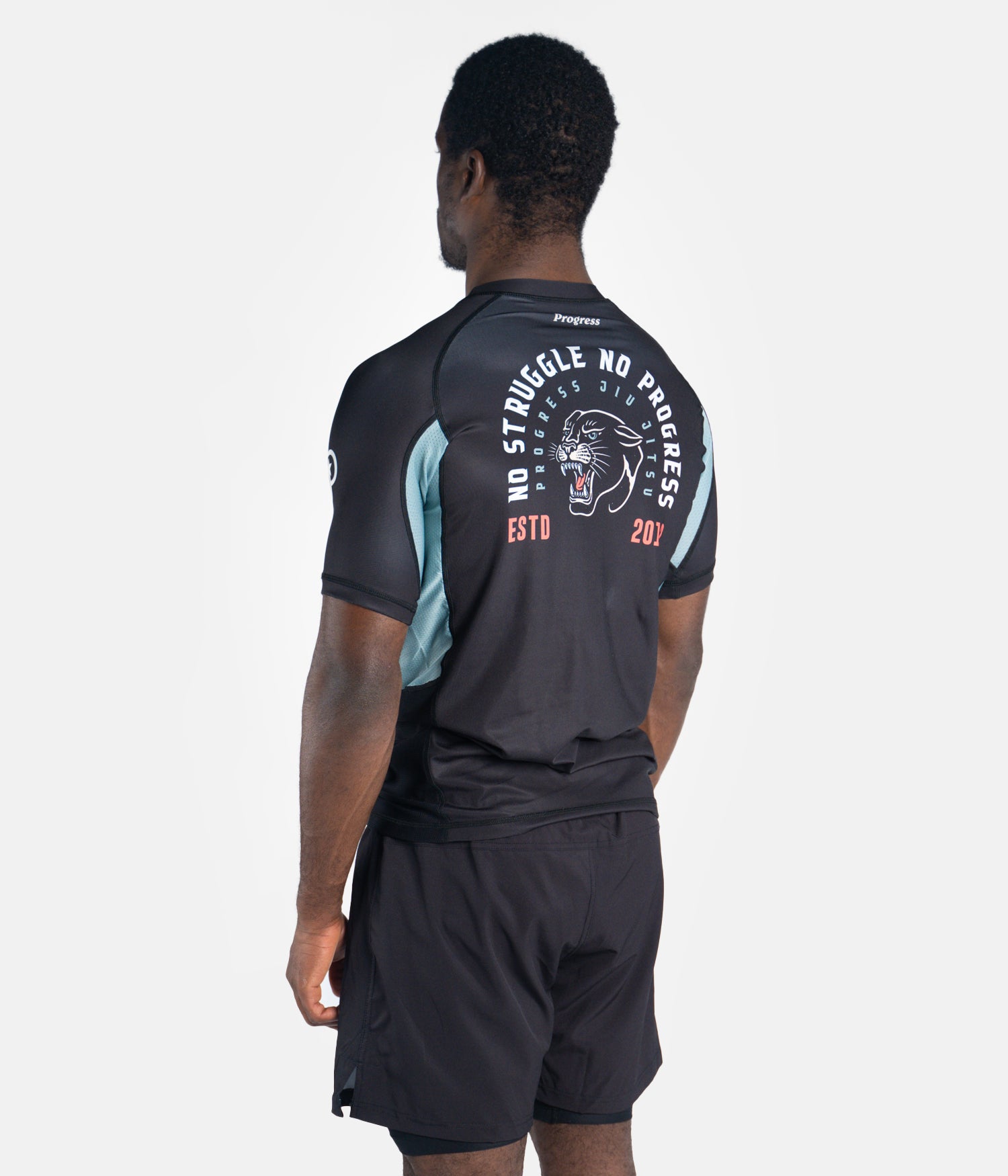 The Panther Rashguard - Black