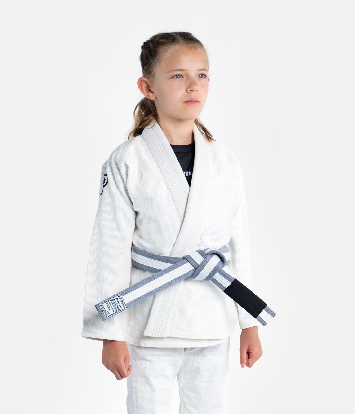 Kids white belt best sale